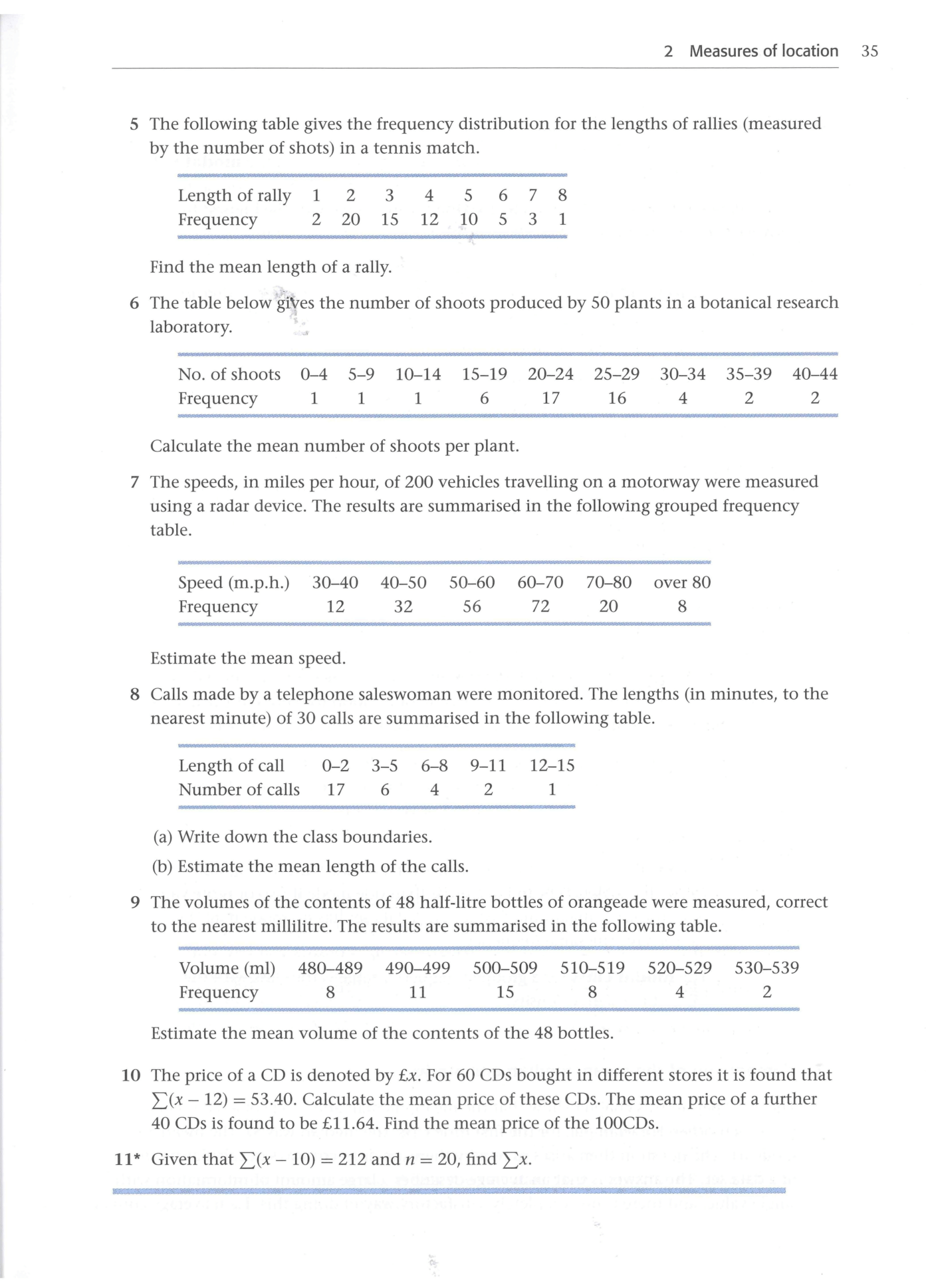Cambridge Statistics